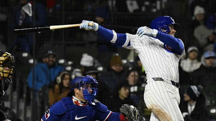 The Chicago Cubs are home favorites against the Texas Rangers on Tuesday night. The Chicago Cubs are home favorites against the Texas Rangers on Tuesday night.