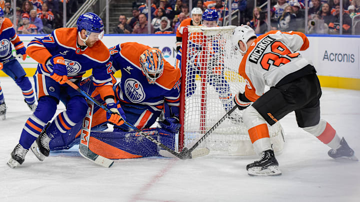 Philadelphia Flyers v Edmonton Oilers