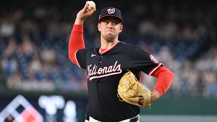 Jackson Rutledge of the Washington Nationals