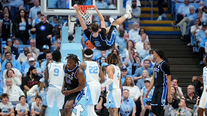 UNC basketball versus Duke UNC basketball versus Duke