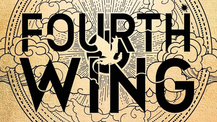 Fourth Wing by Rebecca Yarros book cover. Credit: Katie Marie Seniors