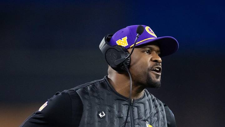 Minnesota Vikings defensive coordinator Brian Flores