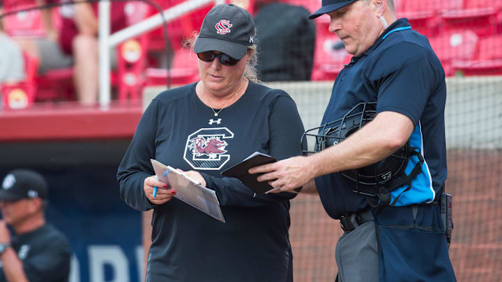 South Carolina softball coach Bev Smith