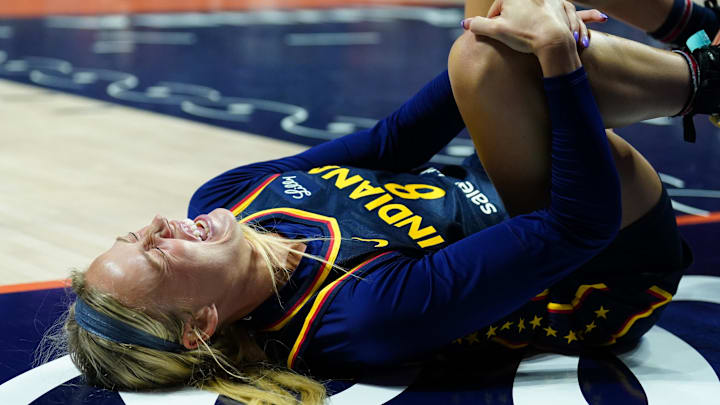 Fever's Sophie Cunningham will miss the rest of the 2025 season.