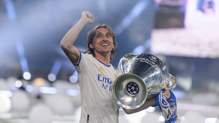 Modric ha ganado 5 UEFA Champions League con el Real Madrid