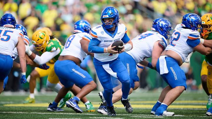 Boise State Broncos quarterback Maddux Madsen.