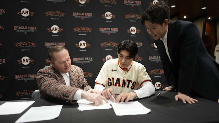 San Francisco Giants Introduce Jung Hoo Lee