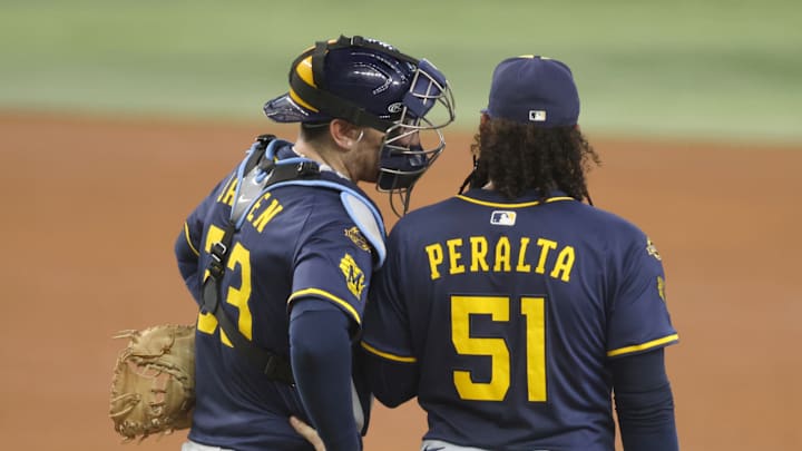 Milwaukee Brewers v Texas Rangers Milwaukee Brewers v Texas Rangers