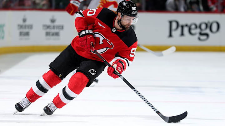 Calgary Flames v New Jersey Devils
