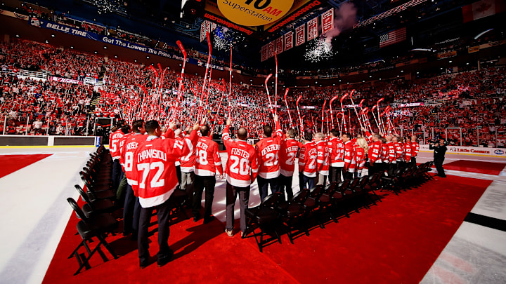 New Jersey Devils v Detroit Red Wings