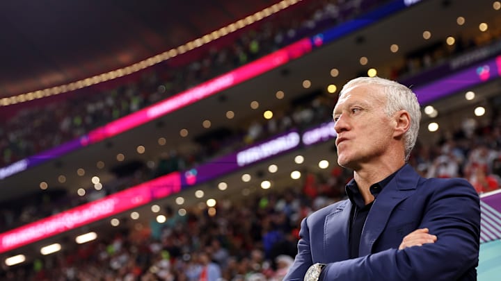 Didier Deschamps est fier des siens. Didier Deschamps est fier des siens.