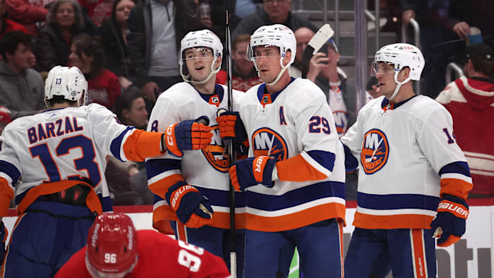 New York Islanders v Detroit Red Wings