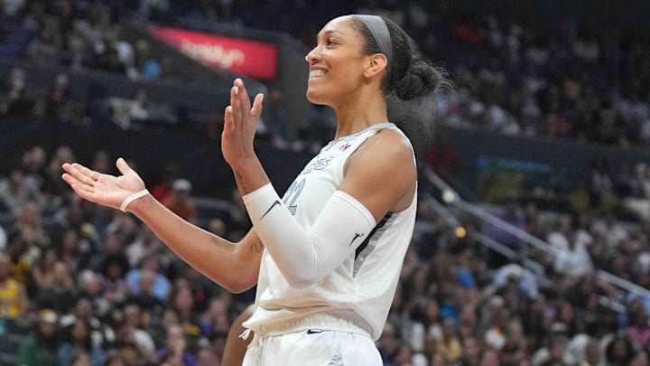 South Carolina basketball alum A'ja Wilson