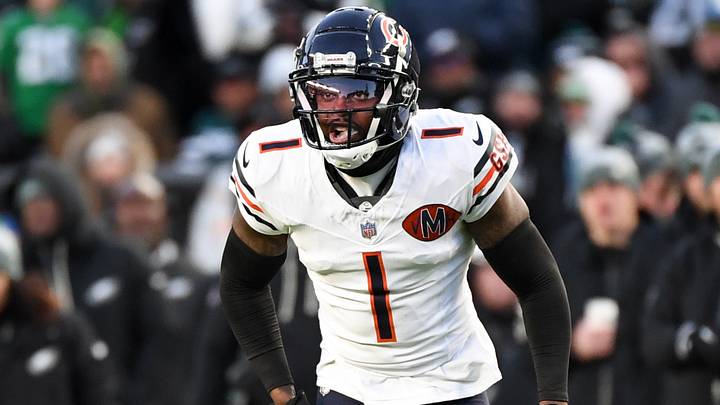 Chicago Bears cornerback Jaylon Johnson.