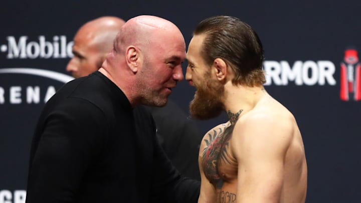 Dana White and Conor McGregor