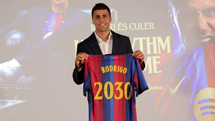 Rodri verstärkt den FC Barcelona Rodri verstärkt den FC Barcelona