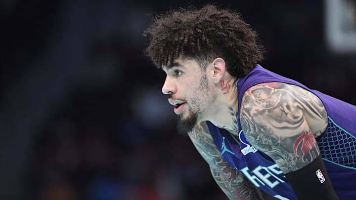 Charlotte Hornets guard LaMelo Ball.