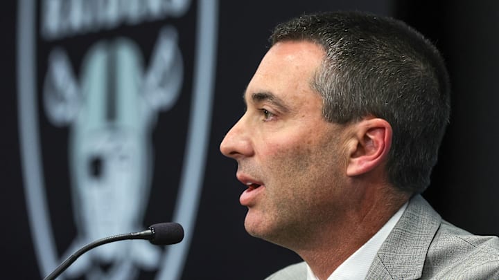 Las Vegas Raiders Introduce Antonio Pierce As Head Coach, Tom Telesco As General Manager