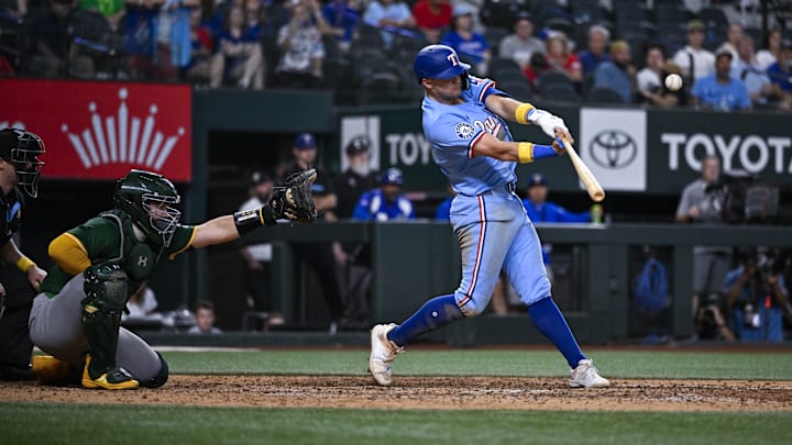 Texas Rangers Third Baseman Josh Jung