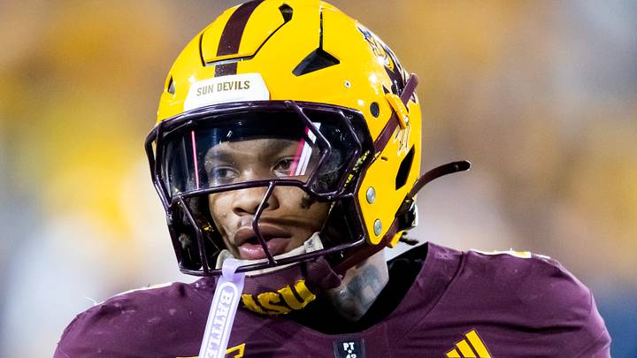 Arizona State Sun Devils defensive back Myles Rowser (4) against the Arizona Wildcats during the 99th Territorial Cup at Mountain America Stadium. 