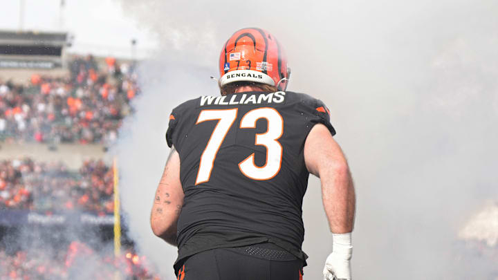 Cincinnati Bengals offensive tackle Jonah Williams (73)
