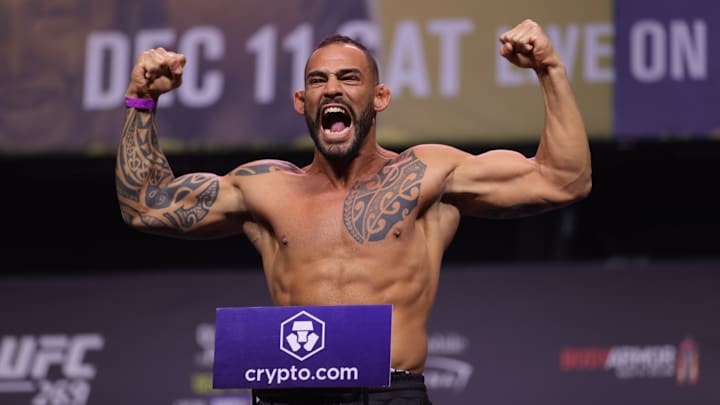 Ponzinibbio aspira volver a subir en el ranking del peso Wélter de la UFC