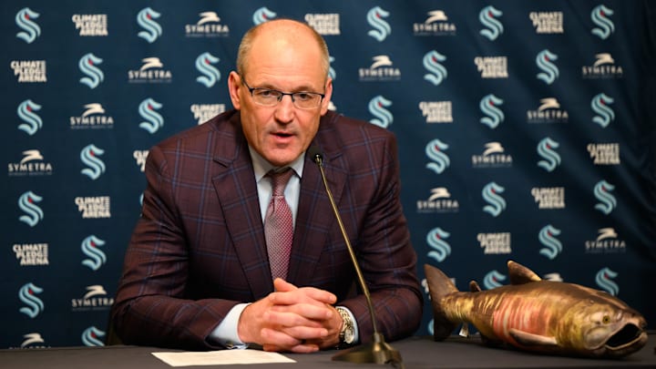 Seattle Kraken head coach Dan Bylsma
