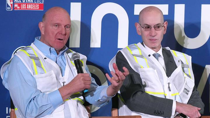 Clippers owner Steve Ballmer was suspended for one year as a result of the NBA’s investigation into allegations of salary cap circumvention. Clippers owner Steve Ballmer was suspended for one year as a result of the NBA’s investigation into allegations of salary cap circumvention.
