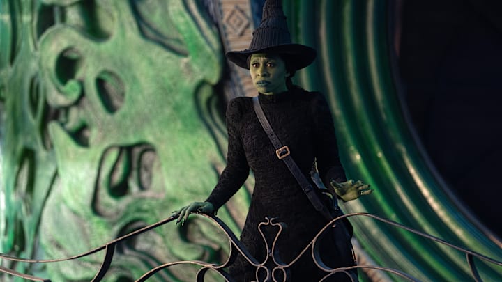 Cynthia Erivo is Elphaba in WICKED, directed by Jon M. Chu Cynthia Erivo is Elphaba in WICKED, directed by Jon M. Chu