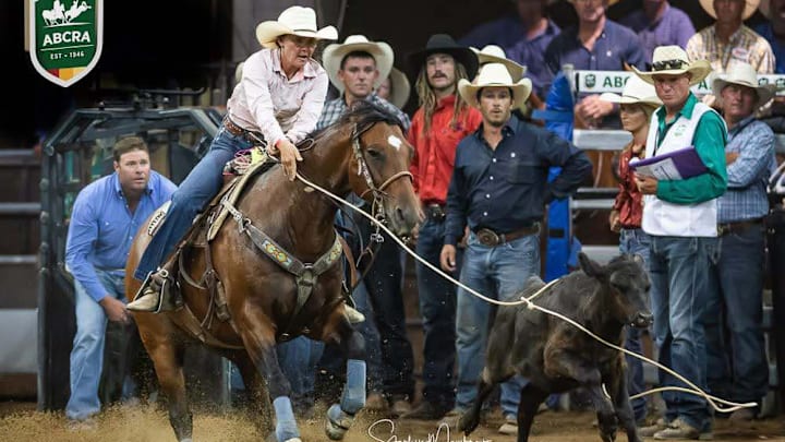 Shawn Chape and Rio at the ACBRA NFR Shawn Chape and Rio at the ACBRA NFR