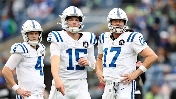 Brett Rypien, Riley Leonard and Philip Rivers took over for the Colts amid a rash of injuries, though the team later waived Rypien. Brett Rypien, Riley Leonard and Philip Rivers took over for the Colts amid a rash of injuries, though the team later waived Rypien.