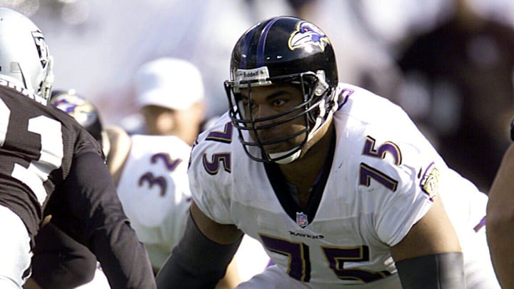 Jonathan Ogden played in 11 Pro Bowls, was a four-time First Team All-Pro and won a Super Bowl with the Ravens.
Xxx C01 Ogden 24 S Fbn Usa Ca Jonathan Ogden played in 11 Pro Bowls, was a four-time First Team All-Pro and won a Super Bowl with the Ravens.
Xxx C01 Ogden 24 S Fbn Usa Ca