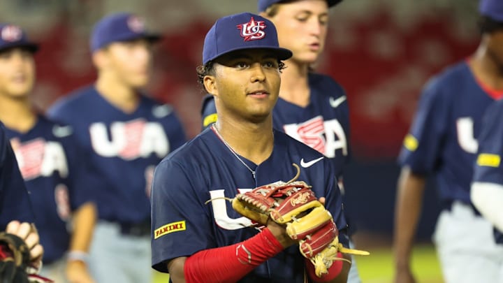 Kayson Cunningham was taken No. 18 by the Arizona Diamondbacks in the first round of the MLB Draft on July 13. Cunningham was the Texas Gatorade Player of the Year this past spring.