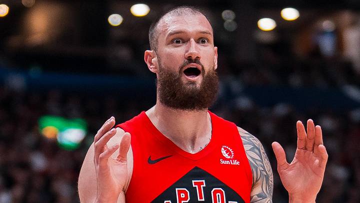 Toronto Raptors forward Sandro Mamukelashvili