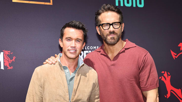 Rob McElhenney and Ryan Reynolds. Rob McElhenney and Ryan Reynolds.