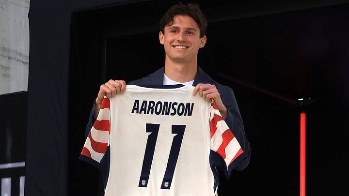 Brenden Aaronson was in Florida getting married instead of Friday's training session. Brenden Aaronson was in Florida getting married instead of Friday's training session.