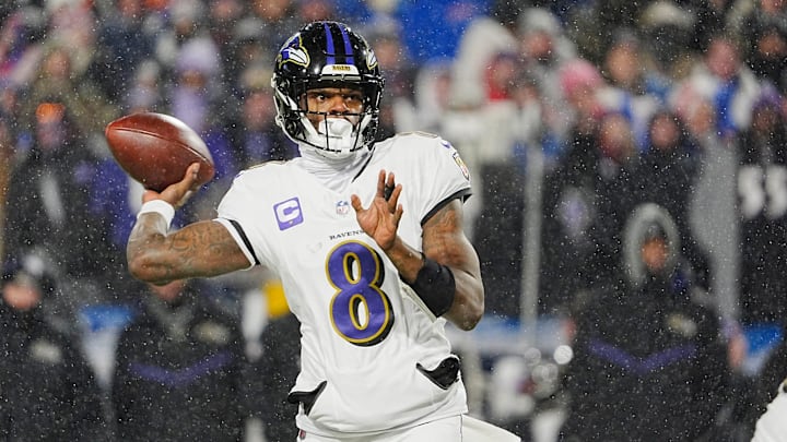 Baltimore Ravens quarterback Lamar Jackson.