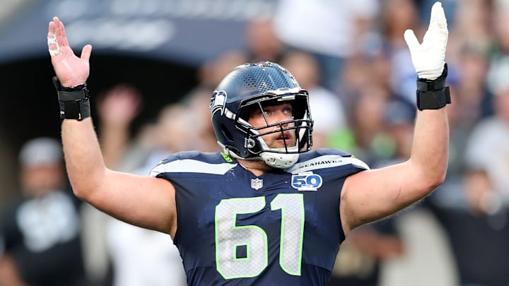 Jalen Sundell of the Seattle Seahawks