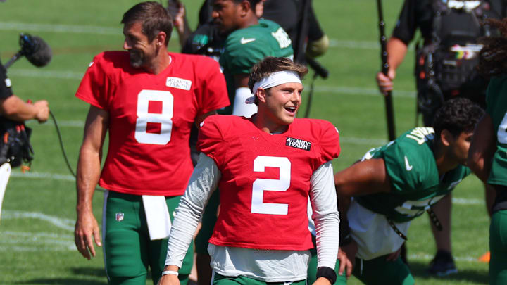\New York Jets quarterback Zach Wilson (2)