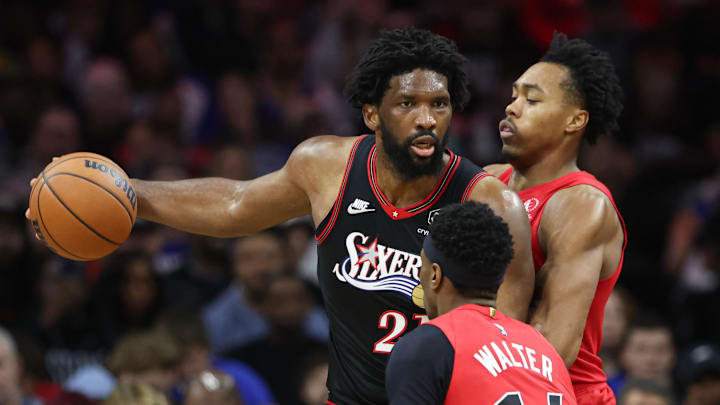 Philadelphia 76ers center Joel Embiid.