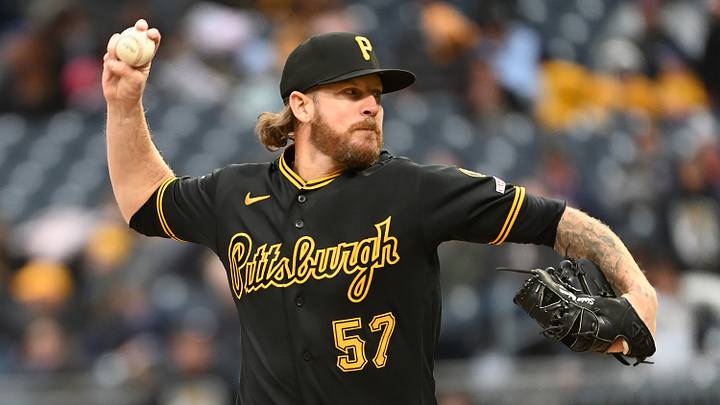 May 2, 2026; Pittsburgh, Pennsylvania, USA; Pittsburgh Pirates relief pitcher Chris Devenski delivers the ball to the Cincinnati Reds during the sixth inning at PNC Park. Mandatory Credit: Philip G. Pavely-Imagn Images May 2, 2026; Pittsburgh, Pennsylvania, USA; Pittsburgh Pirates relief pitcher Chris Devenski delivers the ball to the Cincinnati Reds during the sixth inning at PNC Park. Mandatory Credit: Philip G. Pavely-Imagn Images