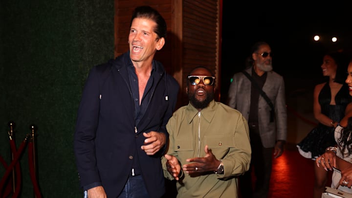 Wayne Boich with Kevin Hart.