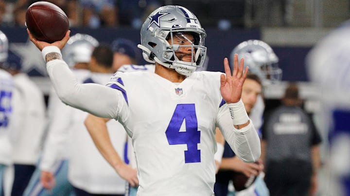 Dak Prescott terminó con 29 pases acertados en 38 intentos
