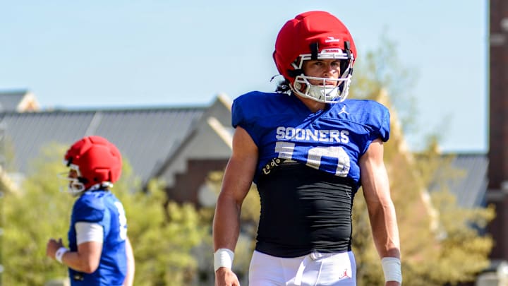 Oklahoma quarterback John Mateer