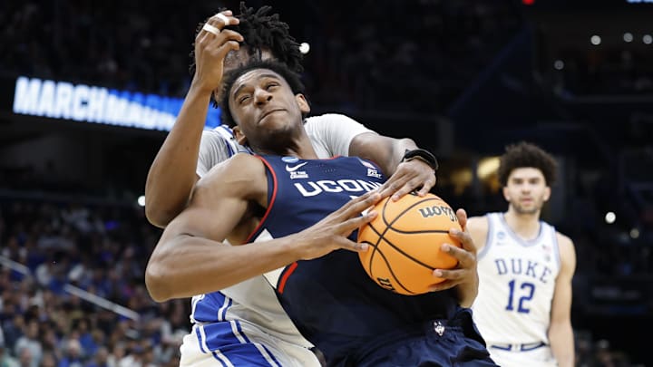 Tarris Reed Jr. is an elite rebounder who could tilt UConn’s Final Four game against Illinois in the Huskies’ favor. 