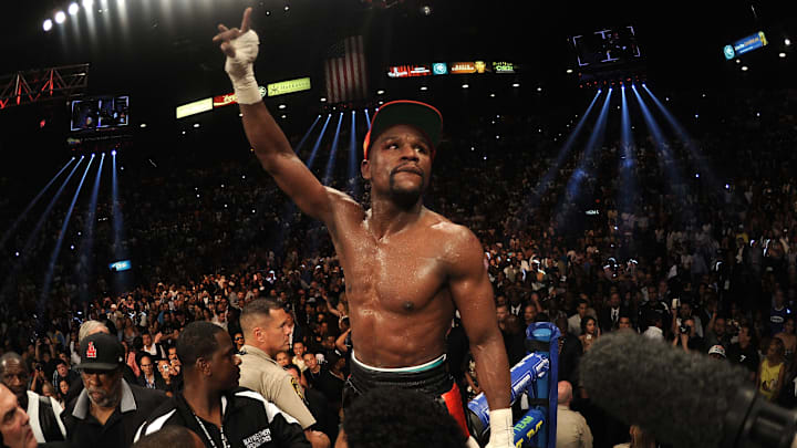 Floyd Mayweather Jr. se retiró invicto del boxeo profesional en 2017