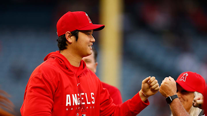 Oakland Athletics v Los Angeles Angels