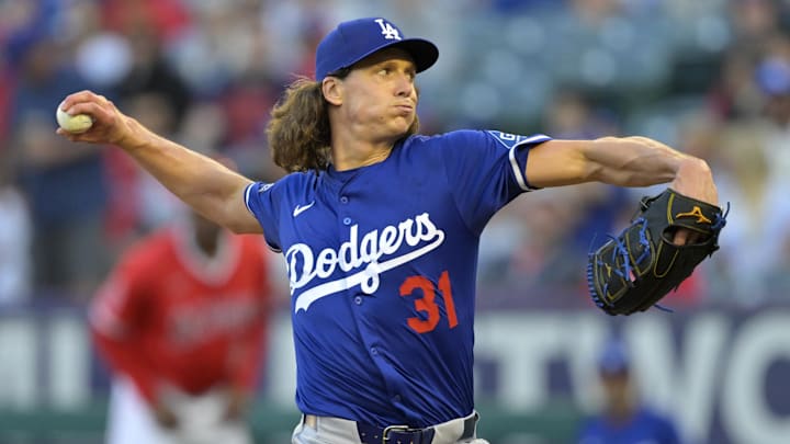 Los Angeles Dodgers starting pitcher Tyler Glasnow is looking to lead the Dodgers to a win as a favorite on Monday.