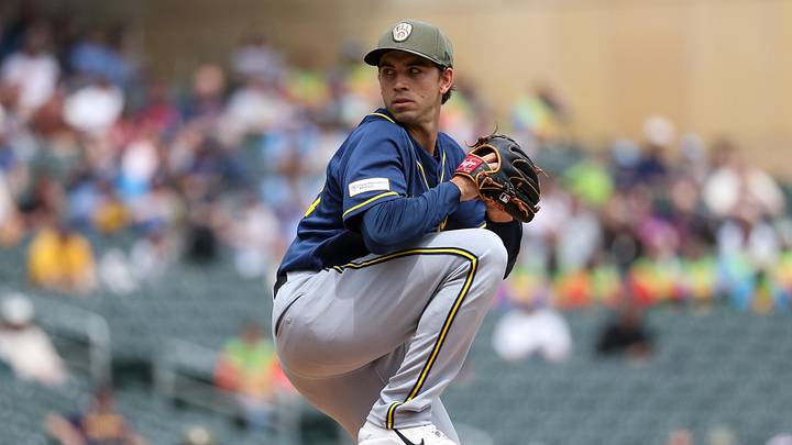 May 17, 2026; Minneapolis, Minnesota, USA; Milwaukee Brewers starting pitcher Robert Gasser (54) delivers a pitch against the Minnesota Twins during the first inning at Target Field. Mandatory Credit: Matt Krohn-Imagn Images May 17, 2026; Minneapolis, Minnesota, USA; Milwaukee Brewers starting pitcher Robert Gasser (54) delivers a pitch against the Minnesota Twins during the first inning at Target Field. Mandatory Credit: Matt Krohn-Imagn Images