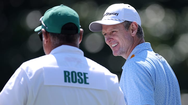 Justin Rose at The Masters